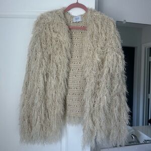 J.O.A Fuzzy beautiful coat